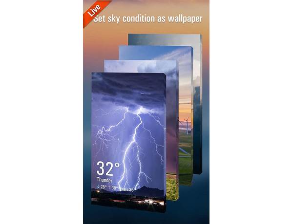 3D Weather Live Wallpaper for Android - Download the APK from Habererciyes